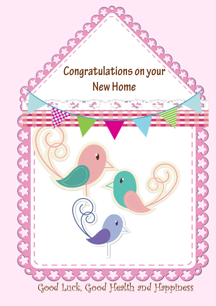 Light Pink Plain Background - card made with Crafty Bob's Card Creator