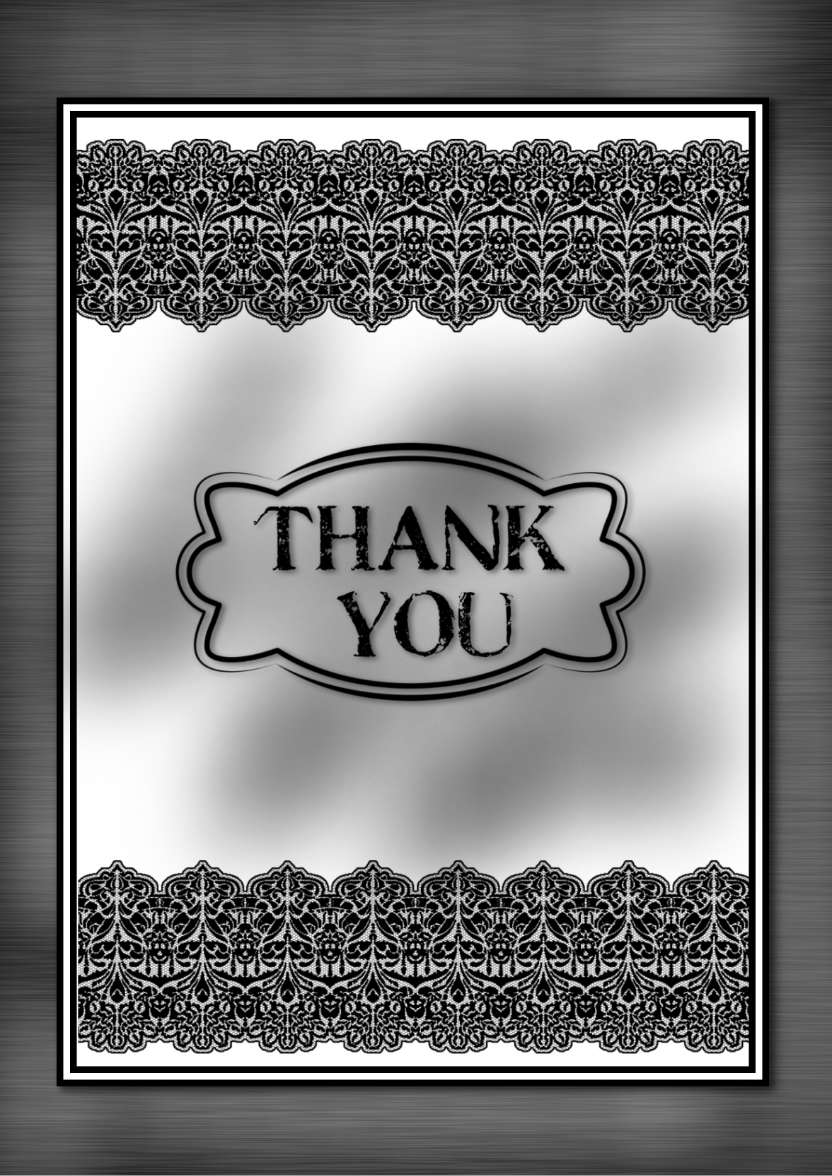 Black Lace - card made with Crafty Bob's Card Creator