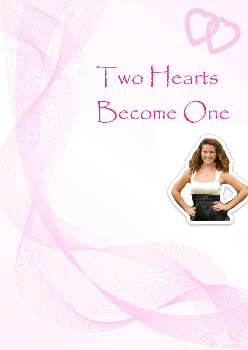 Two Hearts Decorative Card Front - card made with Crafty Bob's Card Creator