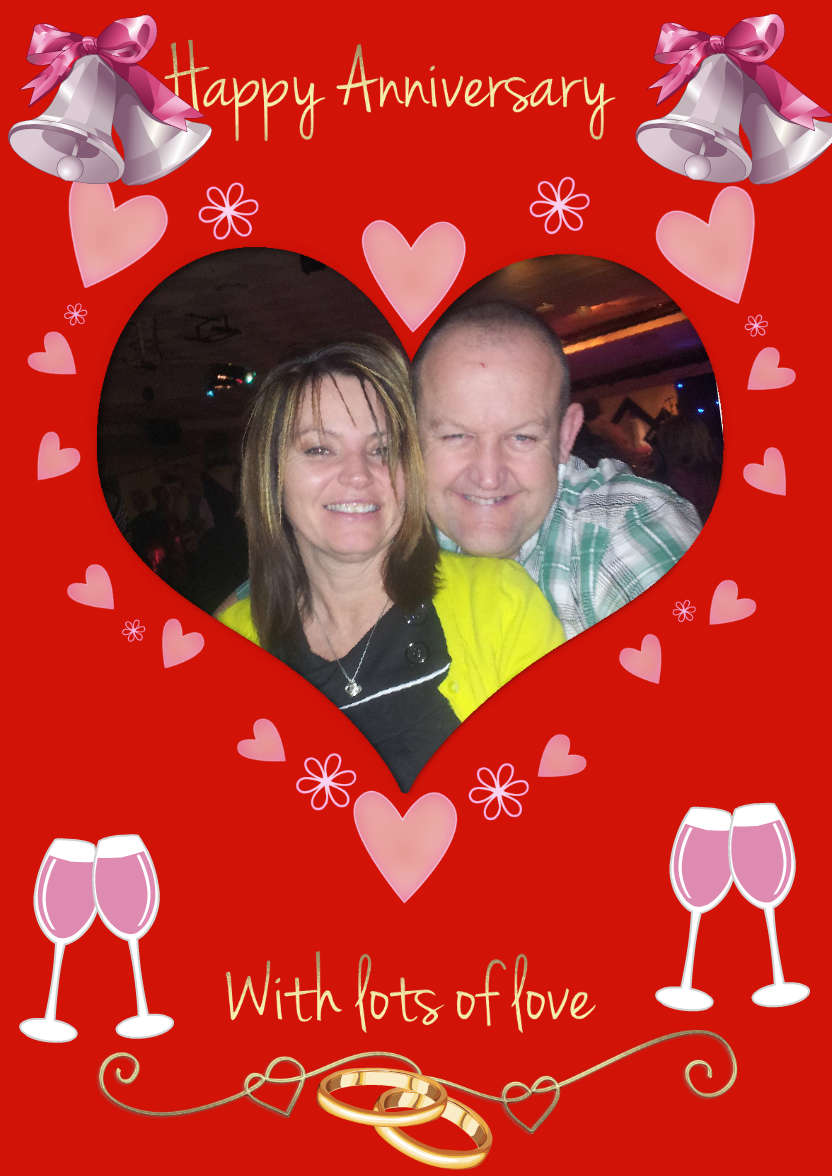 Anniversary Heart - card made with Crafty Bob's Card Creator