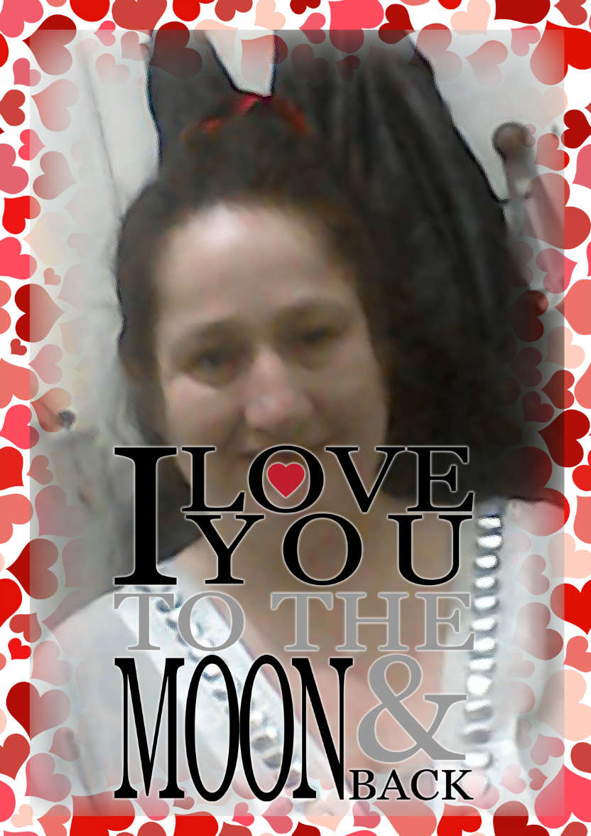 To the Moon & Back Anniversary/valentines - card made with Crafty Bob's Card Creator