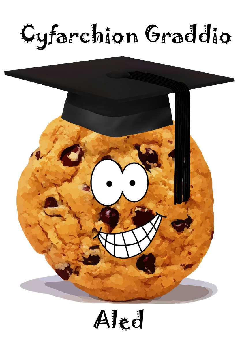 Smart Cookie Graduation Card - card made with Crafty Bob's Card Creator