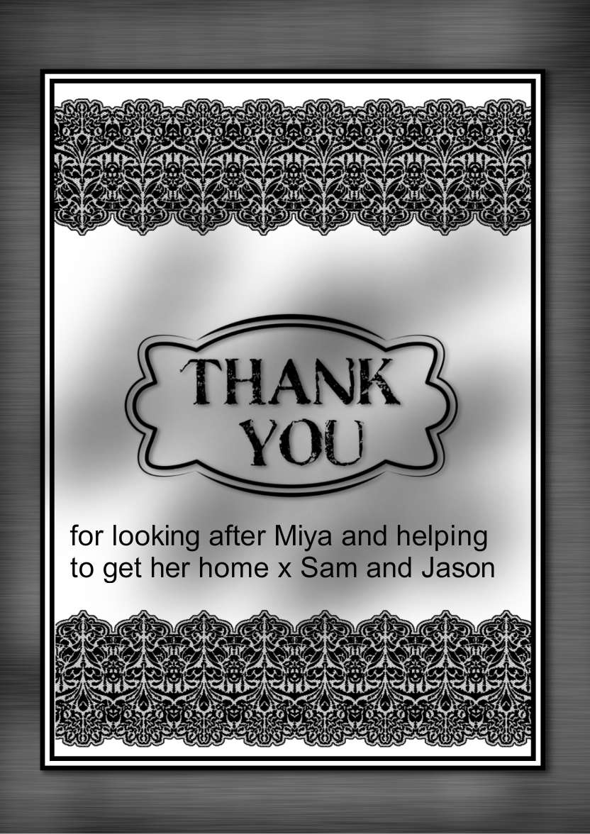 Black Lace - card made with Crafty Bob's Card Creator