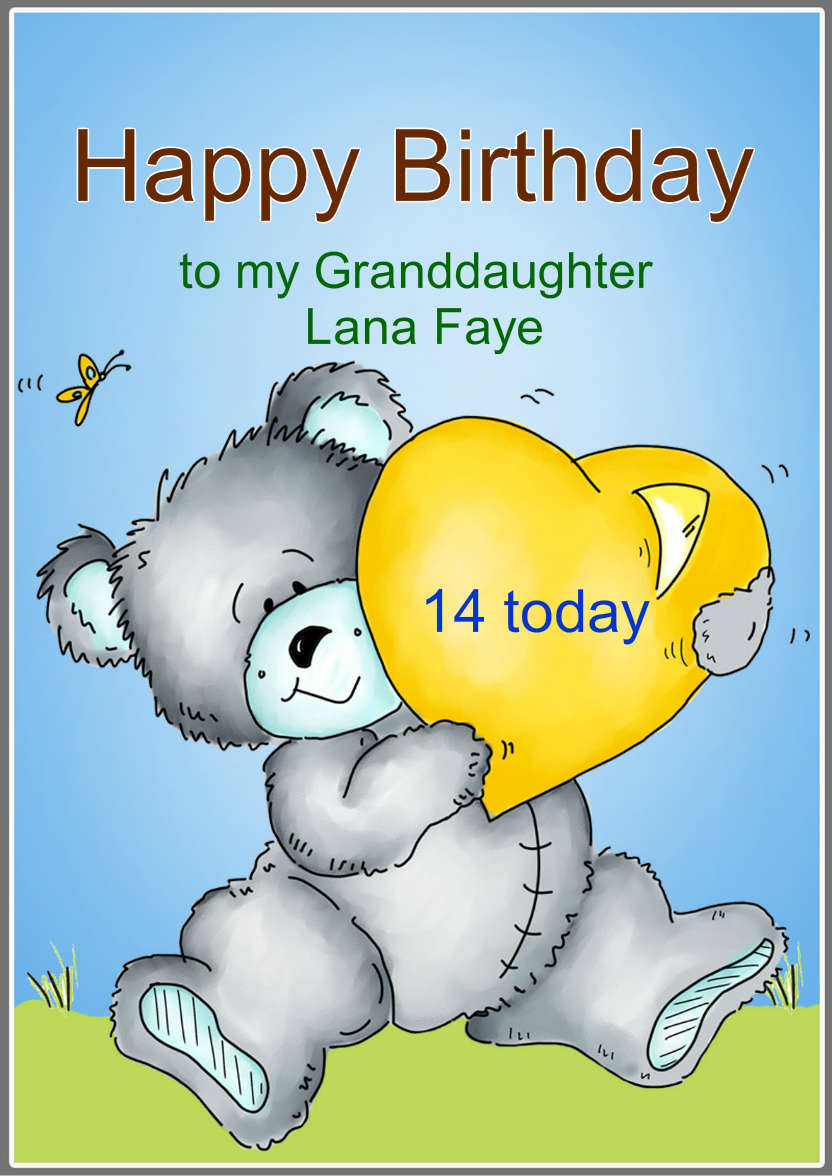 Bear Hugs - card made with Crafty Bob's Card Creator