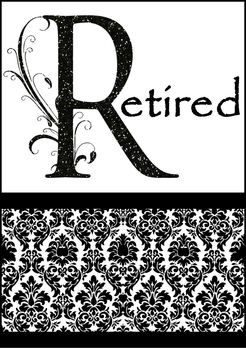 Damask Monogram Letter R Card - card made with Crafty Bob's Card Creator