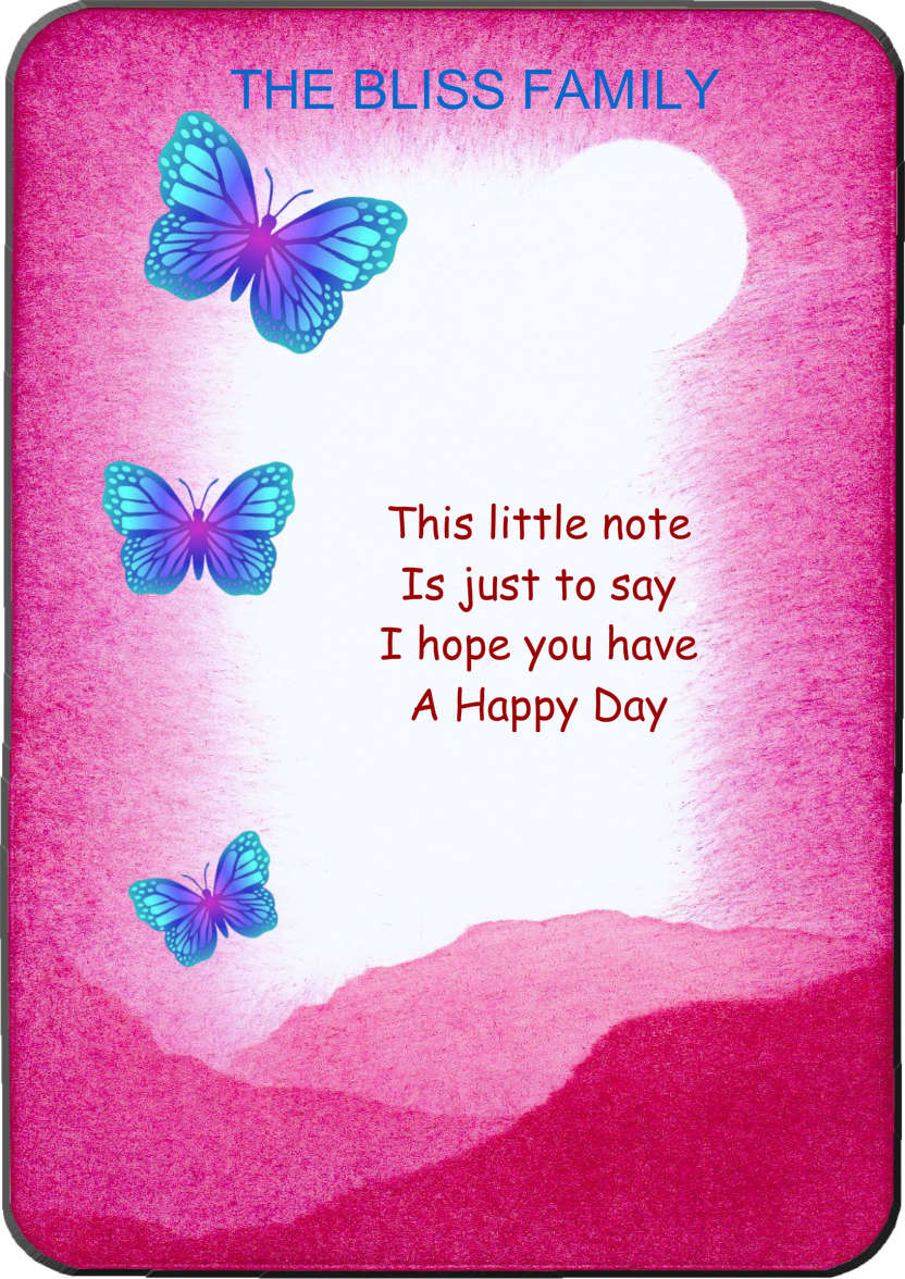 Thinking of You Today - card made with Crafty Bob's Card Creator