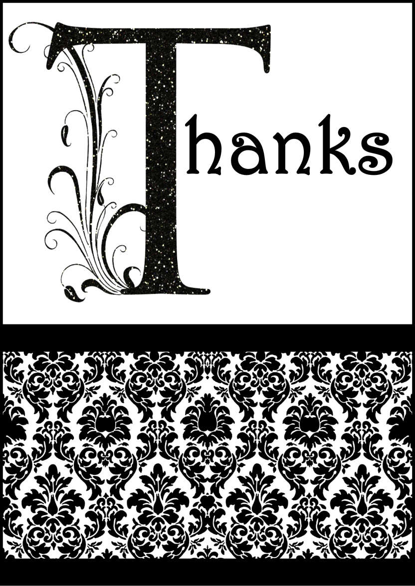 Damask Monogram Letter T Card - card made with Crafty Bob's Card Creator