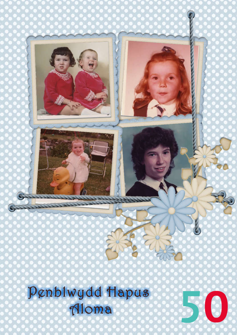 Floral Multi-frame Photo Card - card made with Crafty Bob's Card Creator