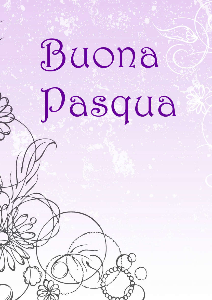 Purple Flourish Background - card made with Crafty Bob's Card Creator