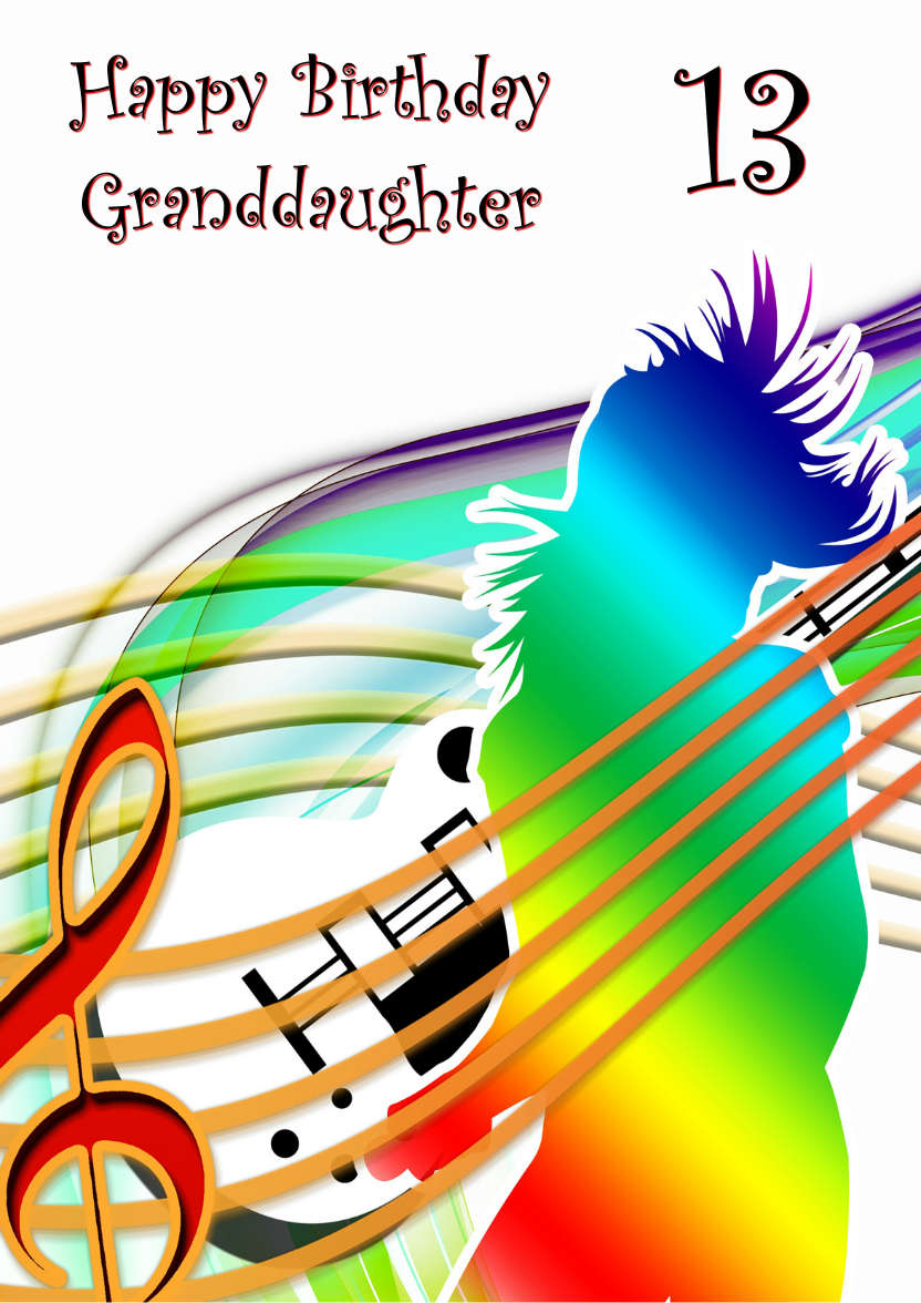 Feel the Music - card made with Crafty Bob's Card Creator