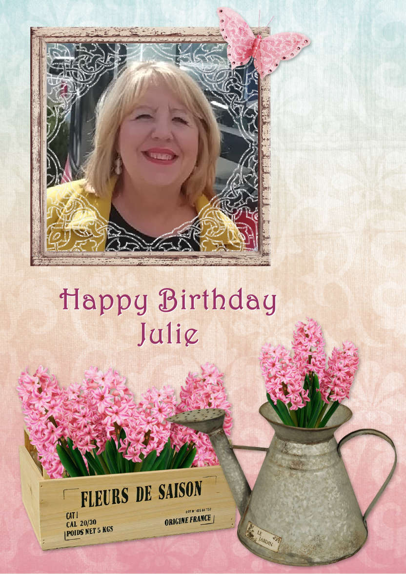 A Little Bit Shabby - card made with Crafty Bob's Card Creator
