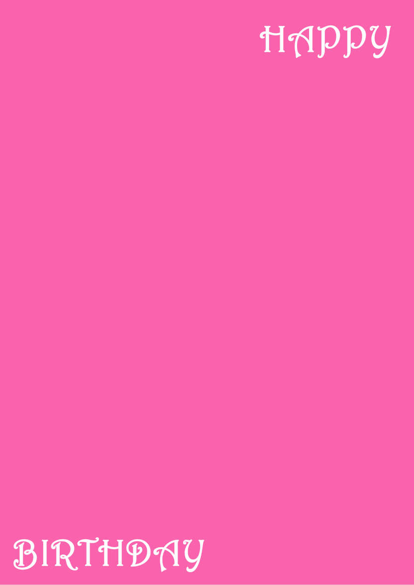 Dark Pink Plain Background - card made with Crafty Bob's Card Creator
