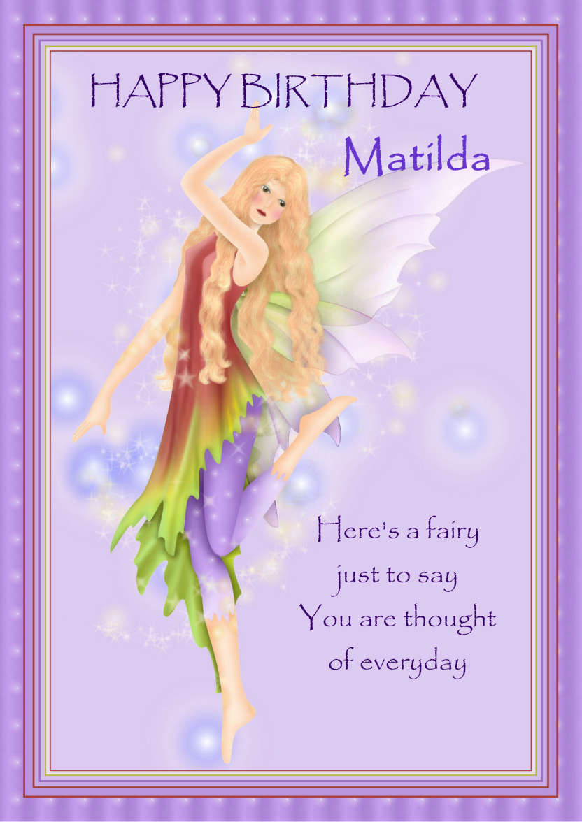 Fairy Dance - card made with Crafty Bob's Card Creator