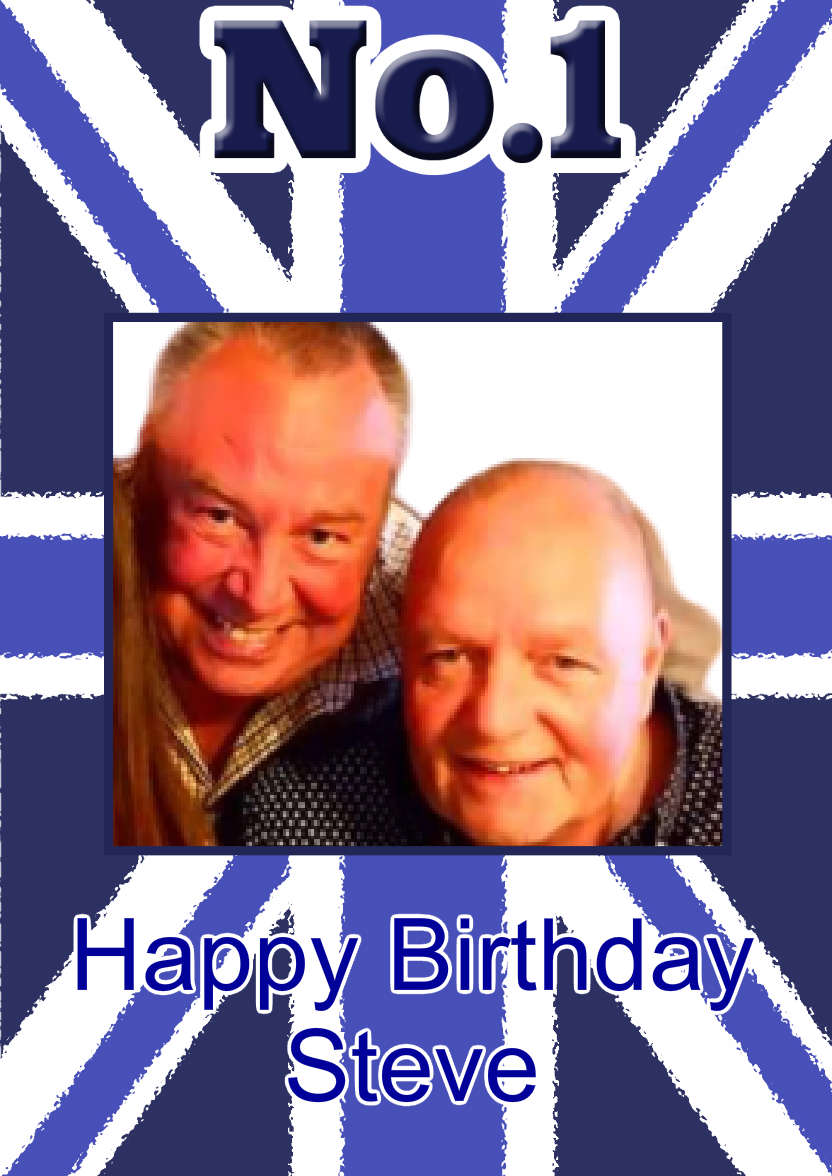 Union Jack No.1 Card - card made with Crafty Bob's Card Creator