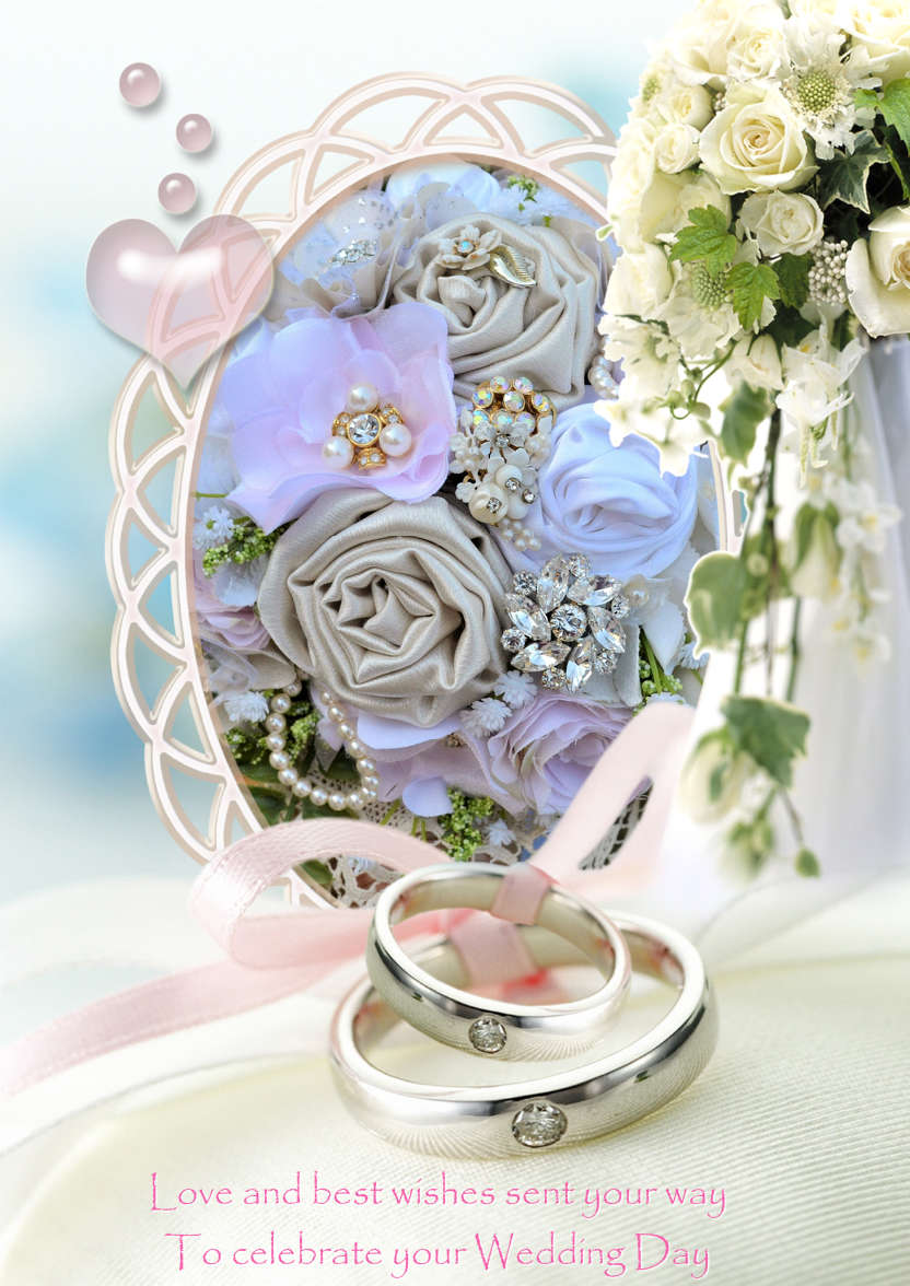 Wedding Day/anniversary Aperture Card - card made with Crafty Bob's Card Creator