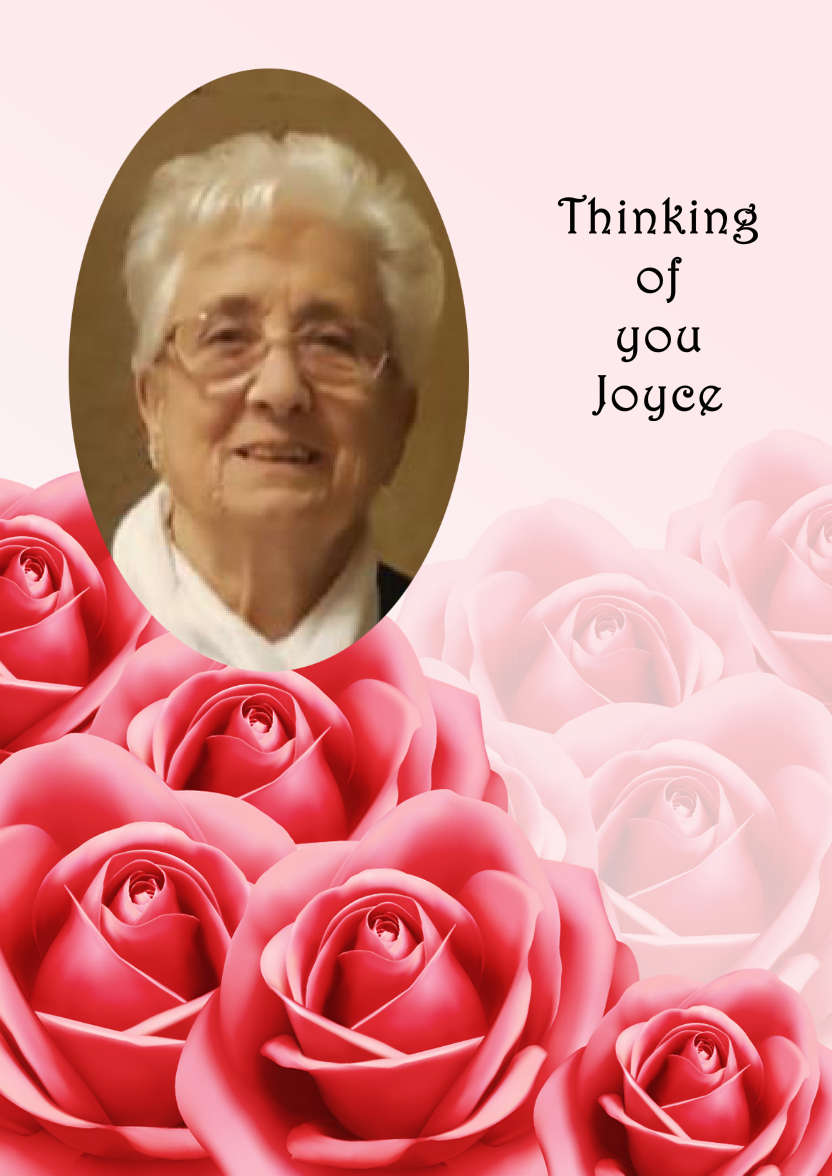 Red Roses Romantic Background - card made with Crafty Bob's Card Creator