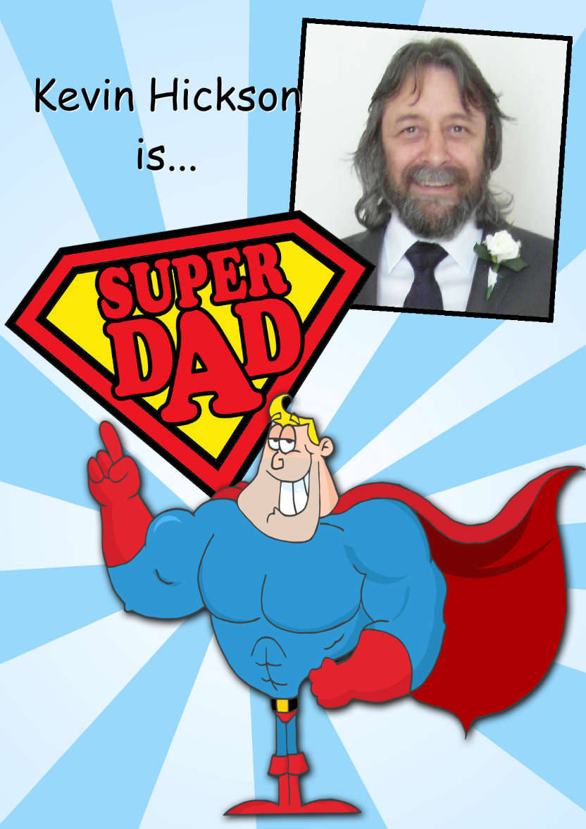 Super Dad Aperture Card - card made with Crafty Bob's Card Creator