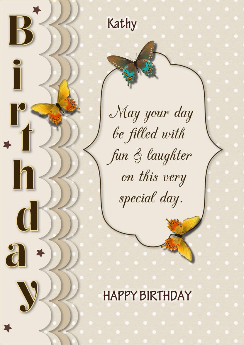 Chocolate Smooth - card made with Crafty Bob's Card Creator