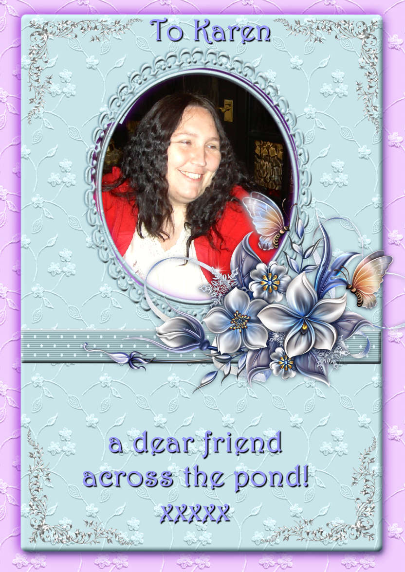 Lacy and Floral Design for Many Occasions #5 - card made with Crafty Bob's Card Creator