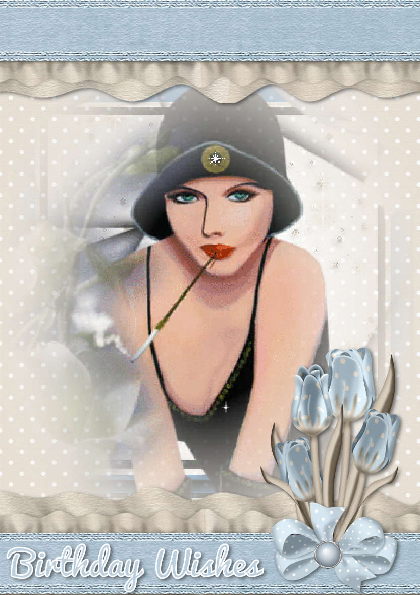Birthday Picture - card made with Crafty Bob's Card Creator