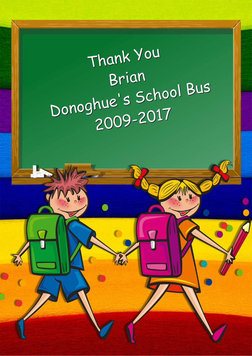 Welcome Back to School Card - card made with Crafty Bob's Card Creator