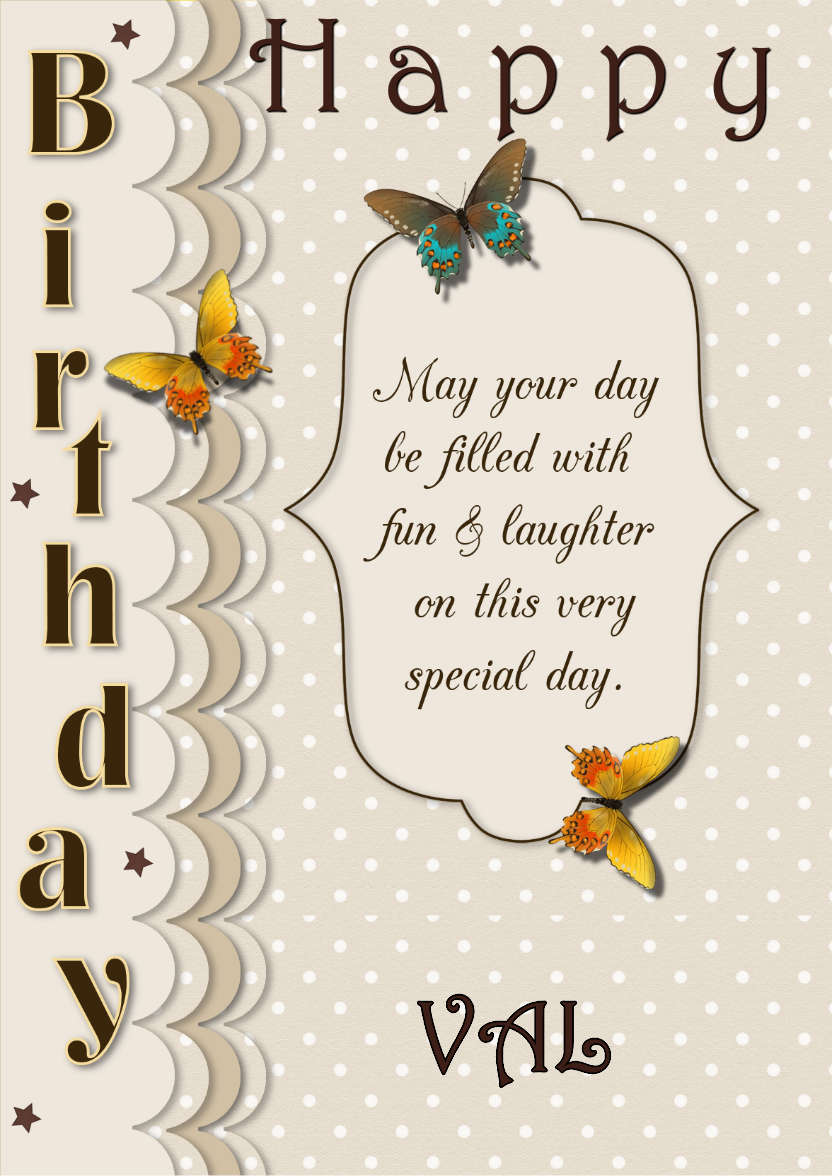 Chocolate Smooth - card made with Crafty Bob's Card Creator