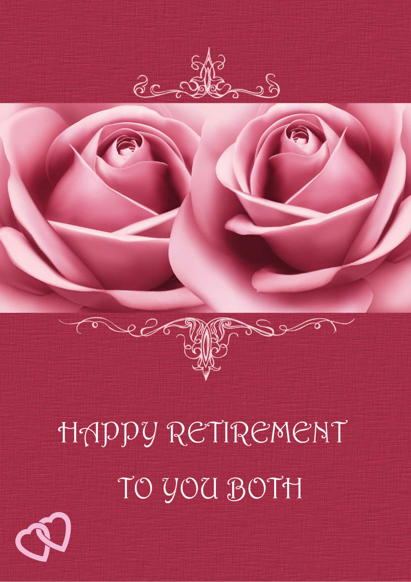 Pink Roses Card Front - card made with Crafty Bob's Card Creator