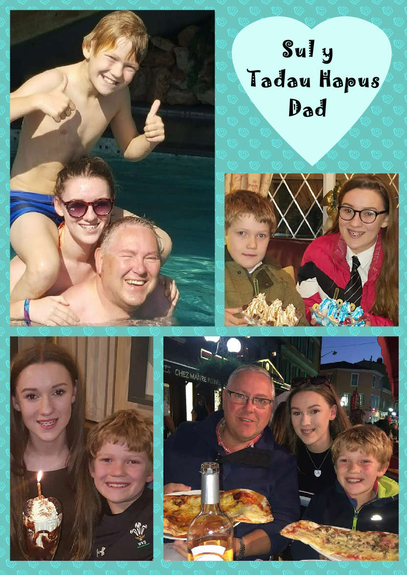 Male Multi-frame Photo Card - card made with Crafty Bob's Card Creator