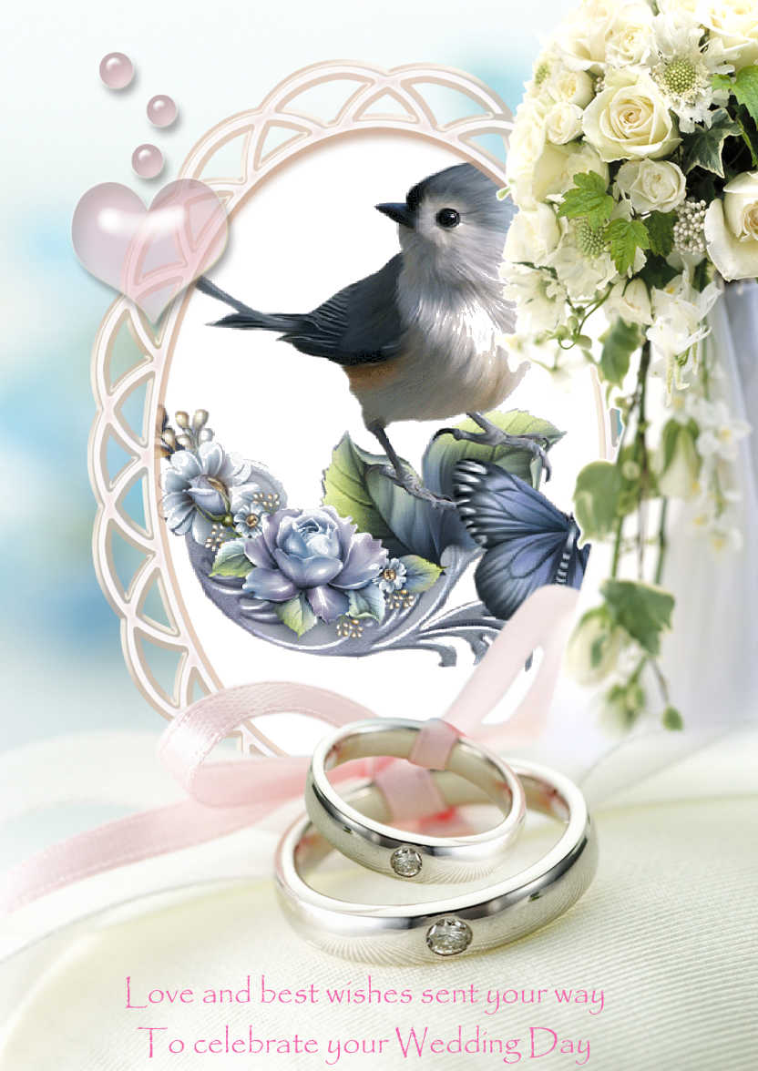 Wedding Day/anniversary Aperture Card - card made with Crafty Bob's Card Creator