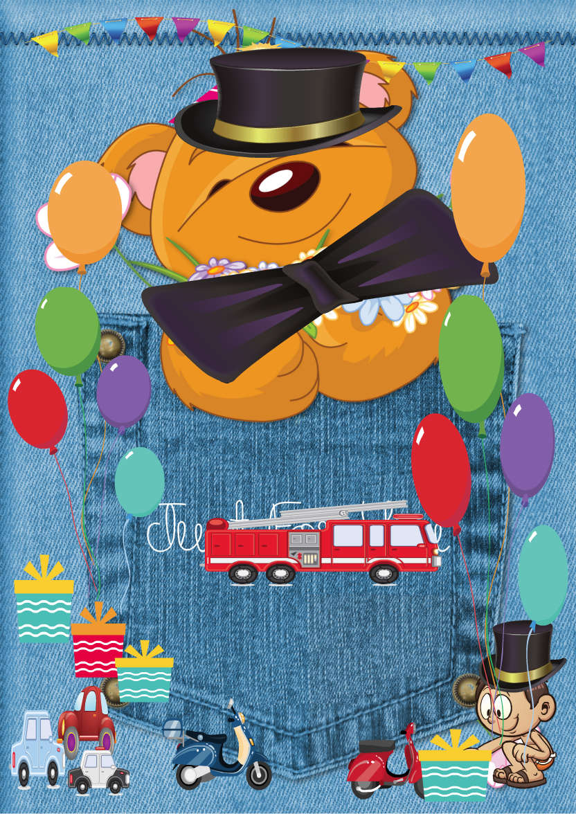 Pocket of Love - card made with Crafty Bob's Card Creator