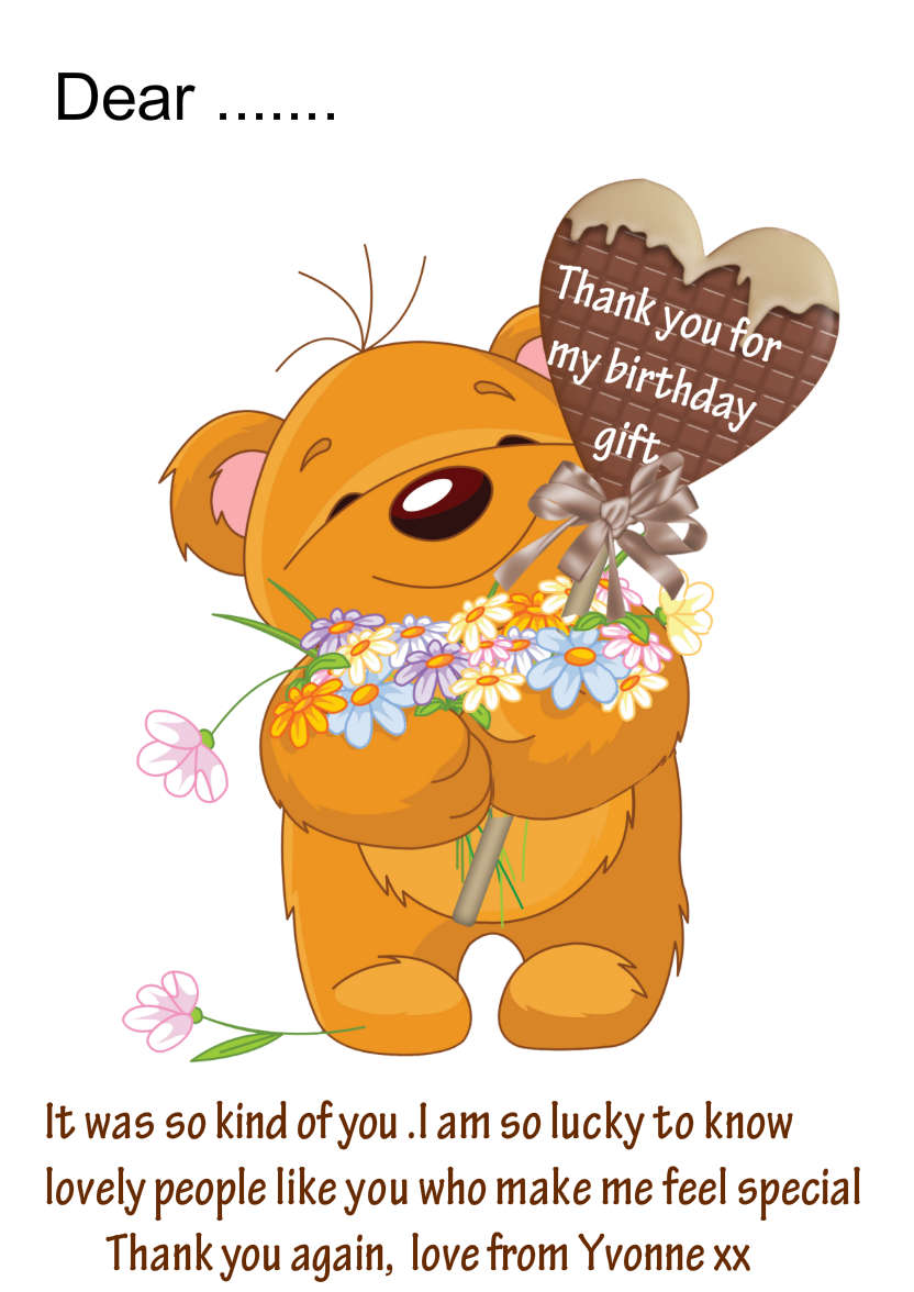Bear Hugs - card made with Crafty Bob's Card Creator