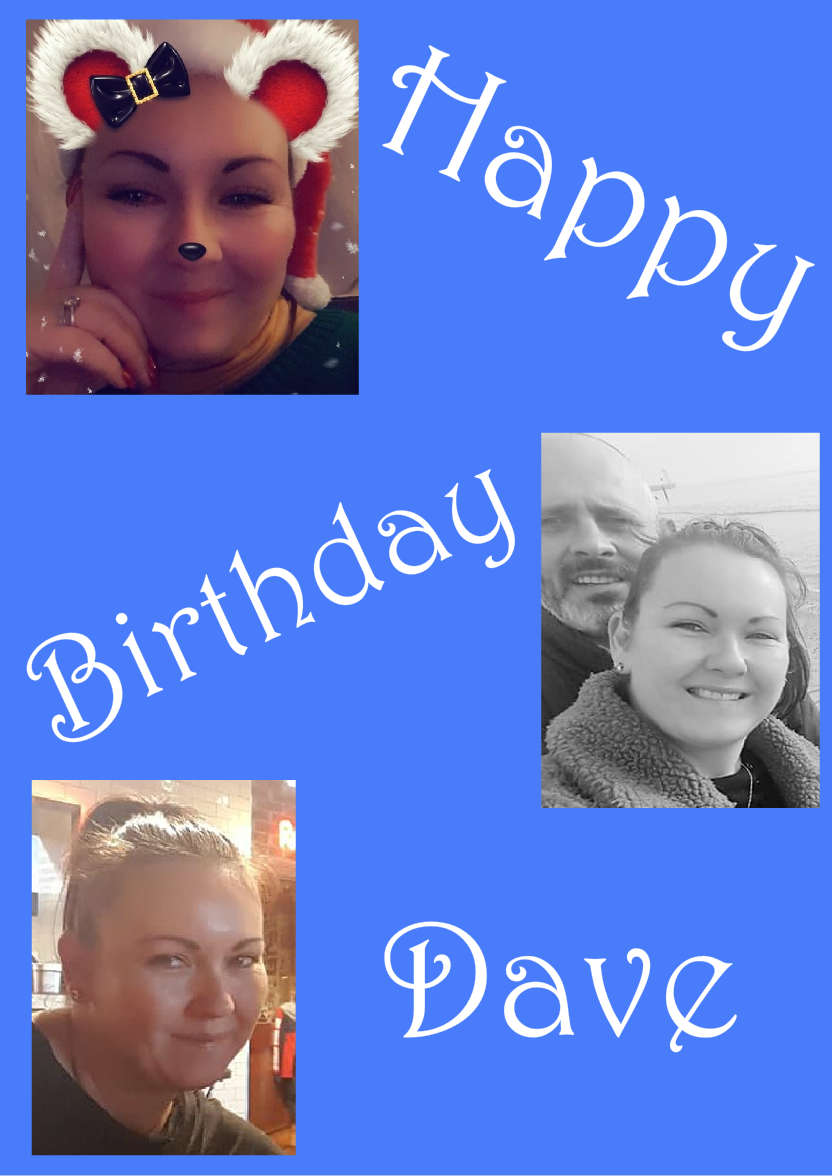 Dark Blue Plain Background - card made with Crafty Bob's Card Creator