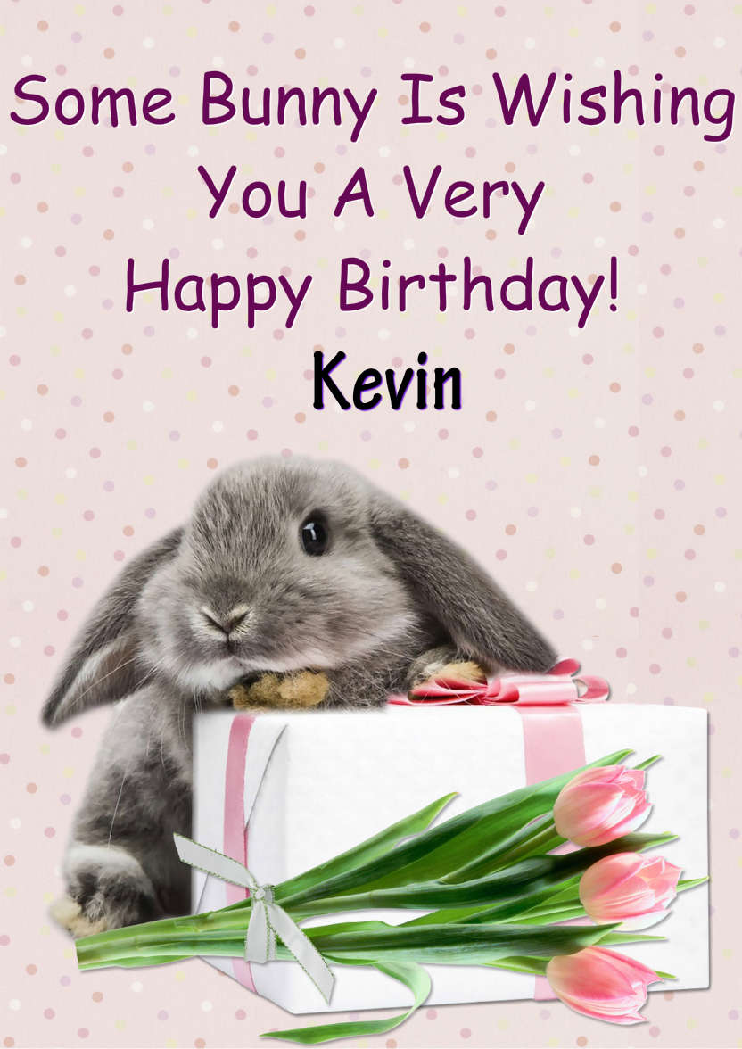 Some Bunny Birthday - card made with Crafty Bob's Card Creator