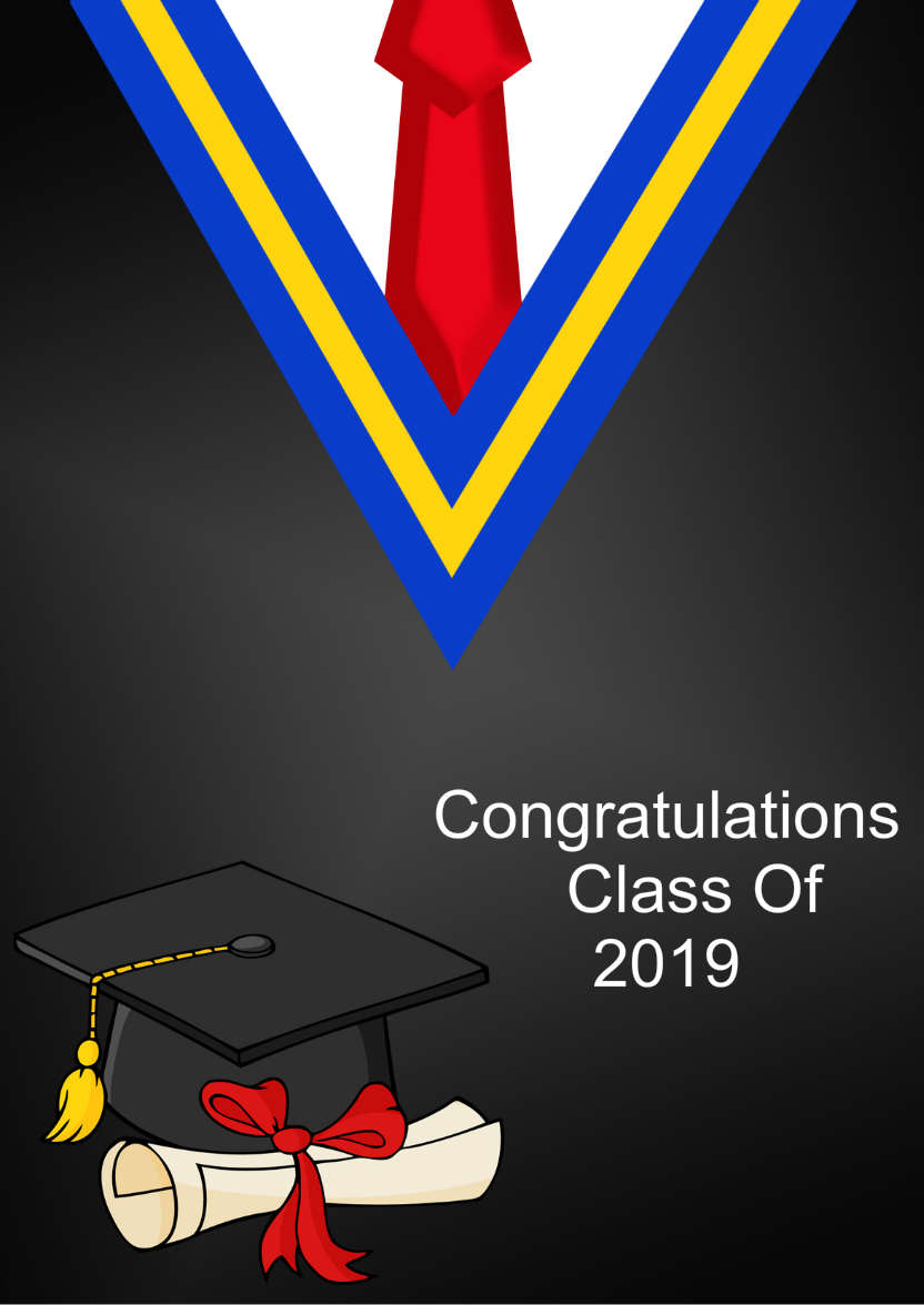 Graduation Card - card made with Crafty Bob's Card Creator