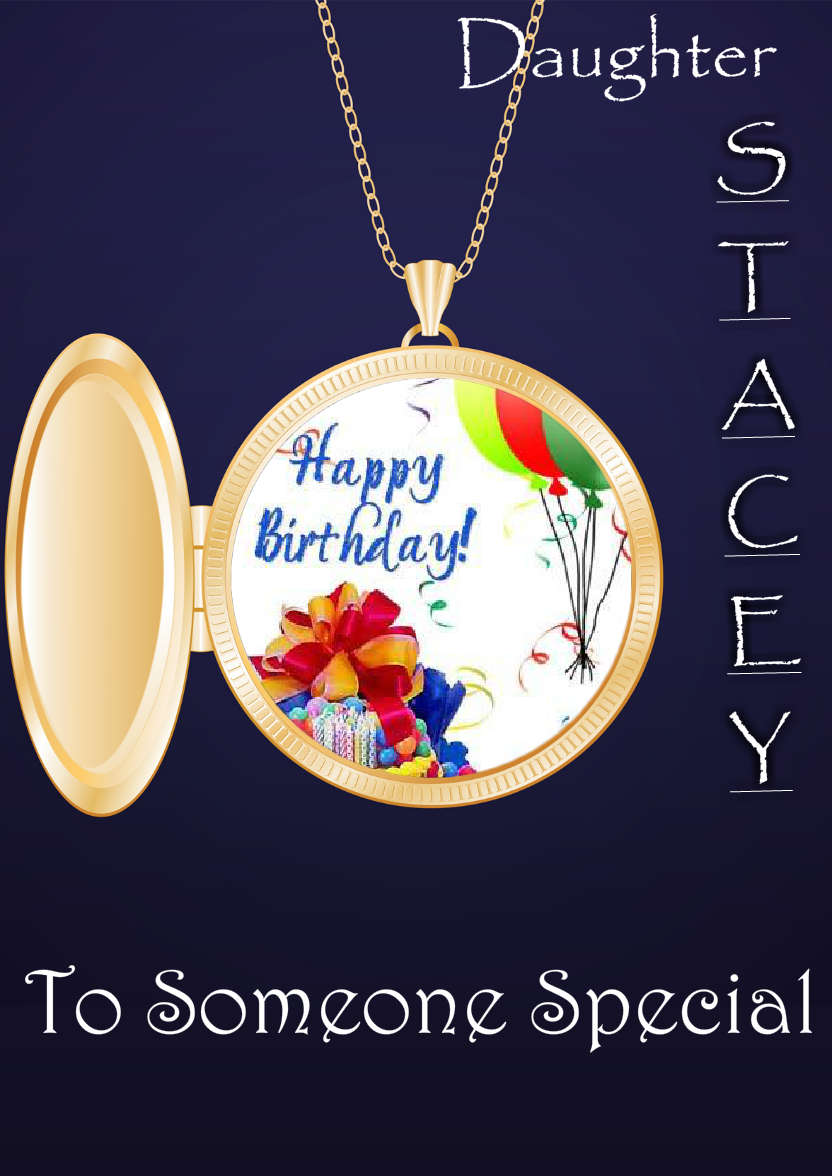 Locket Aperture Photo Card - card made with Crafty Bob's Card Creator