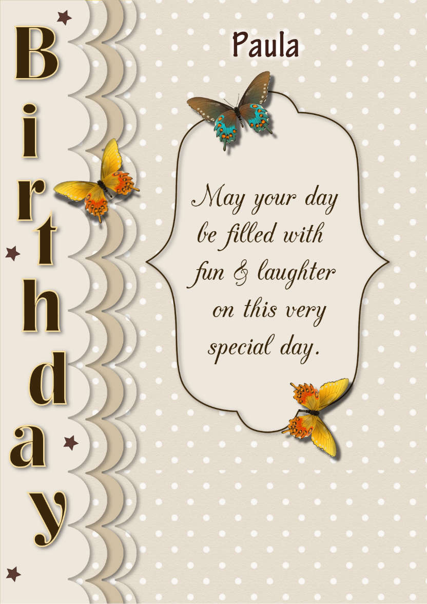 Chocolate Smooth - card made with Crafty Bob's Card Creator