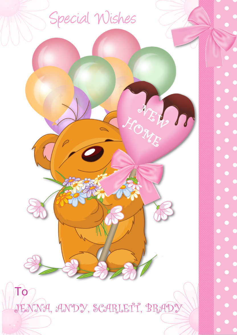 Special Wishes - card made with Crafty Bob's Card Creator