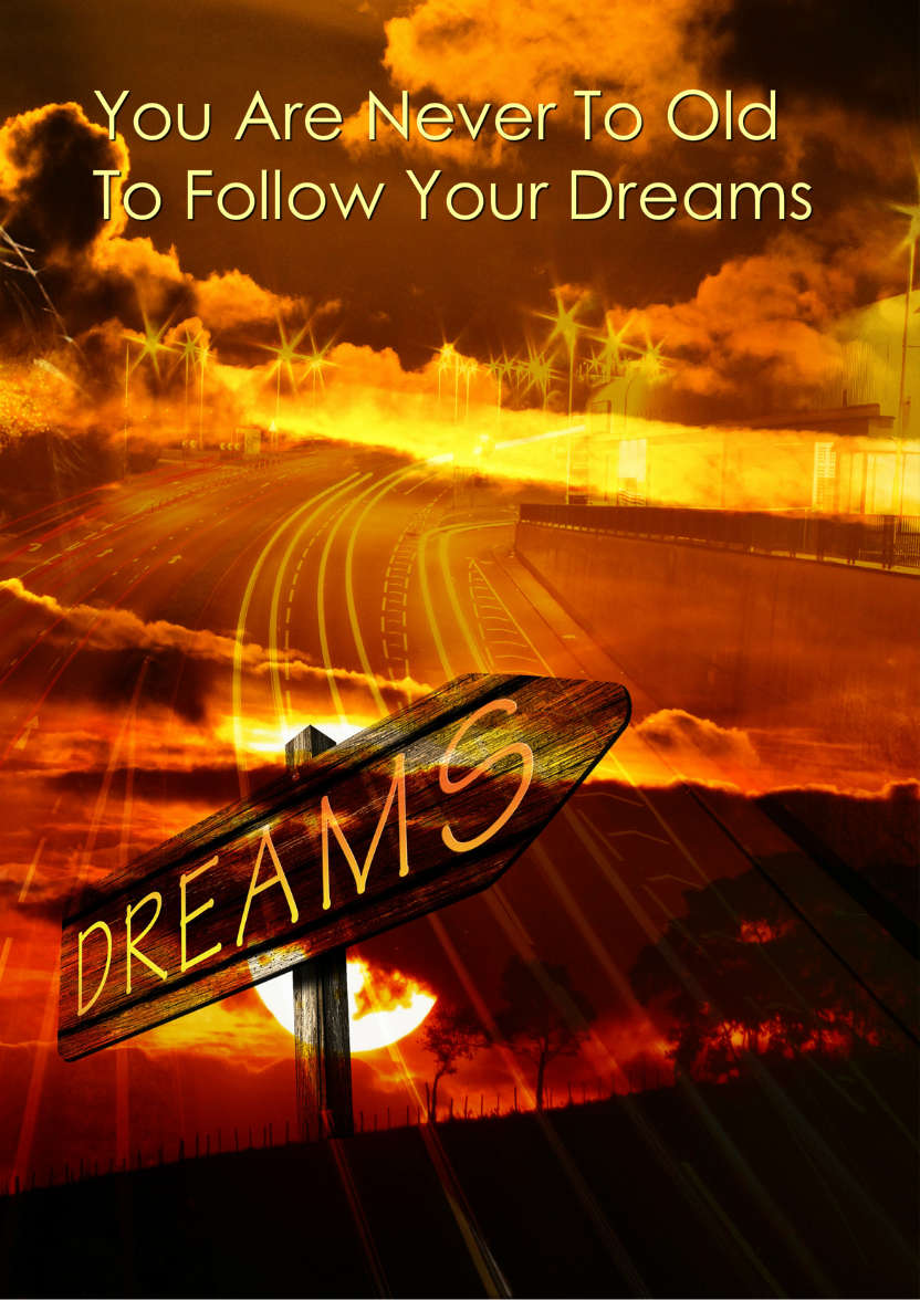 Dreams - card made with Crafty Bob's Card Creator