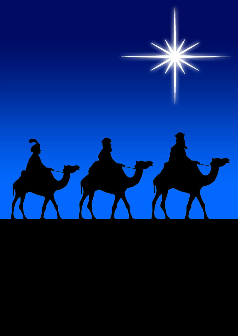 Star of Bethlehem - card made with Crafty Bob's Card Creator