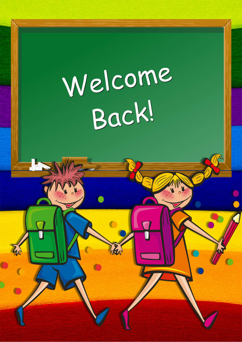 Welcome Back to School Card - card made with Crafty Bob's Card Creator
