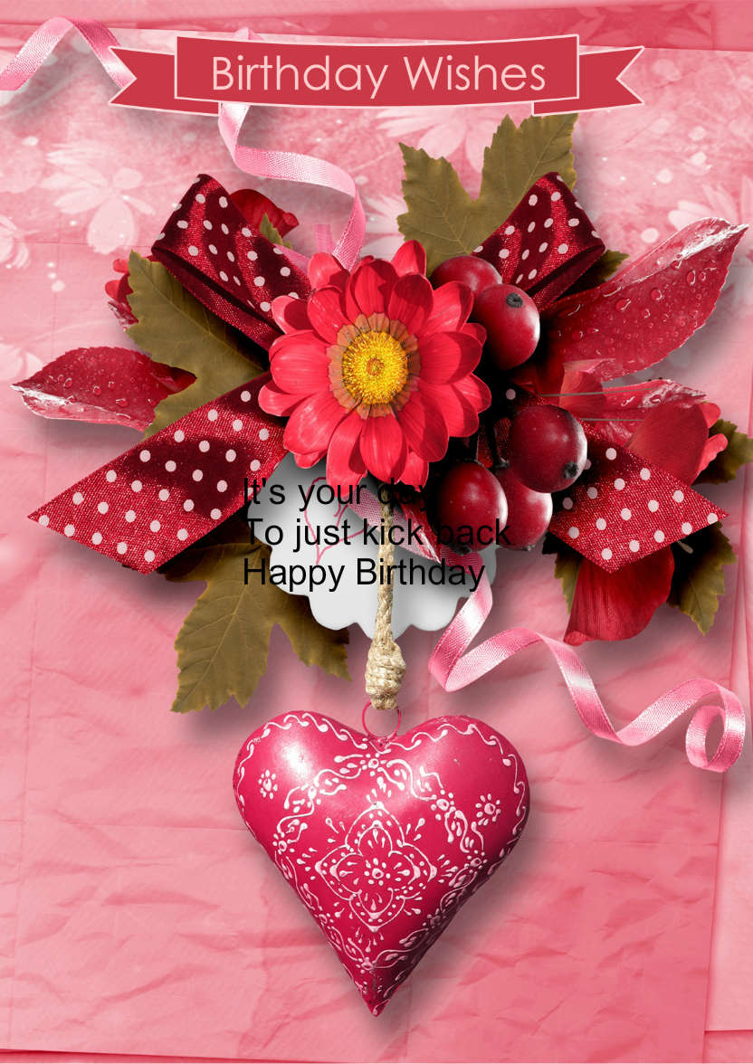 Floral Heart Cluster - card made with Crafty Bob's Card Creator