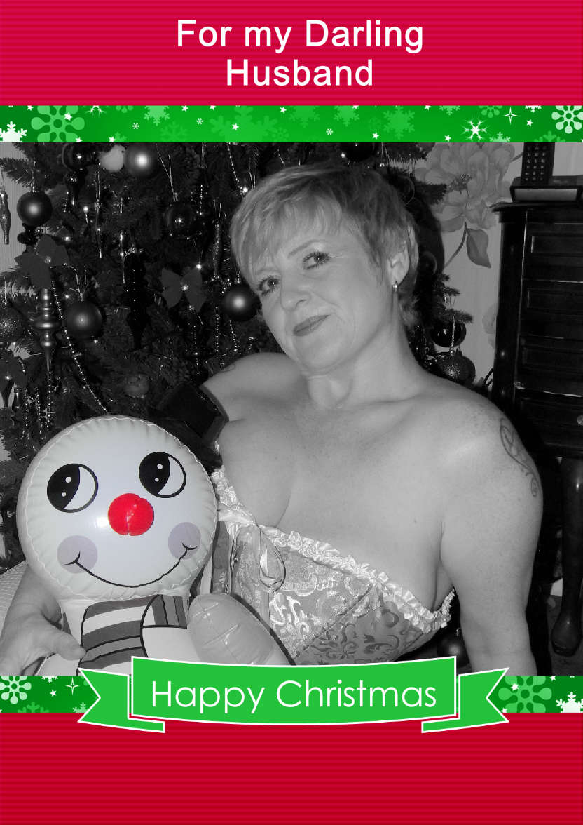 Christmas Frame Card - card made with Crafty Bob's Card Creator