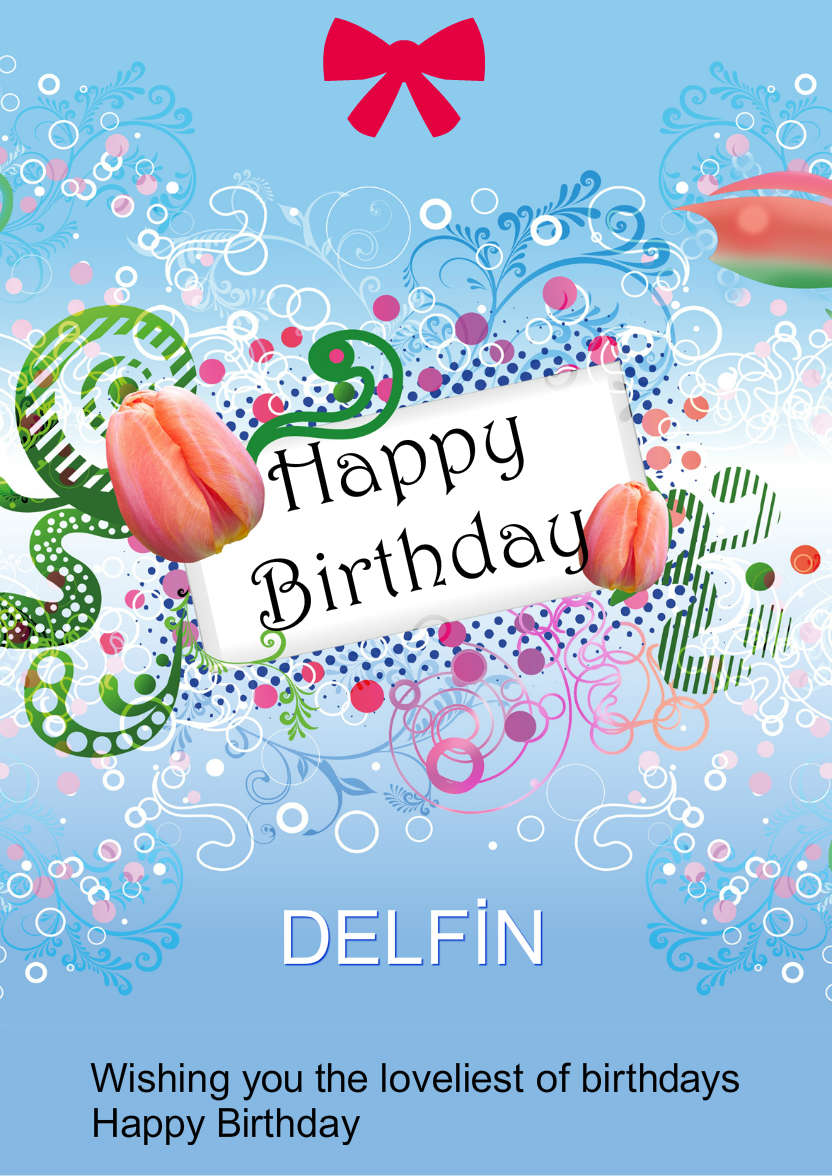 Tulip Arrangement - card made with Crafty Bob's Card Creator