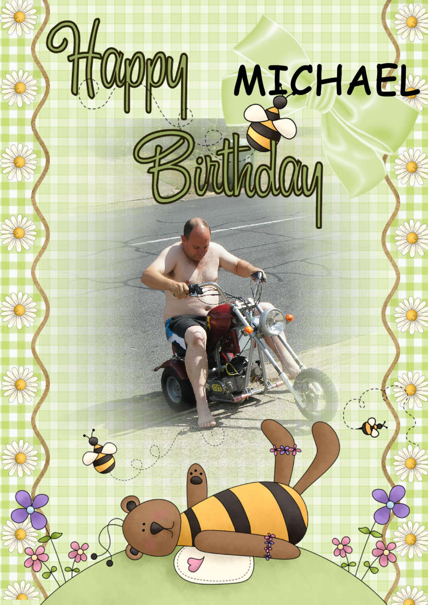 Bear Hugs - card made with Crafty Bob's Card Creator
