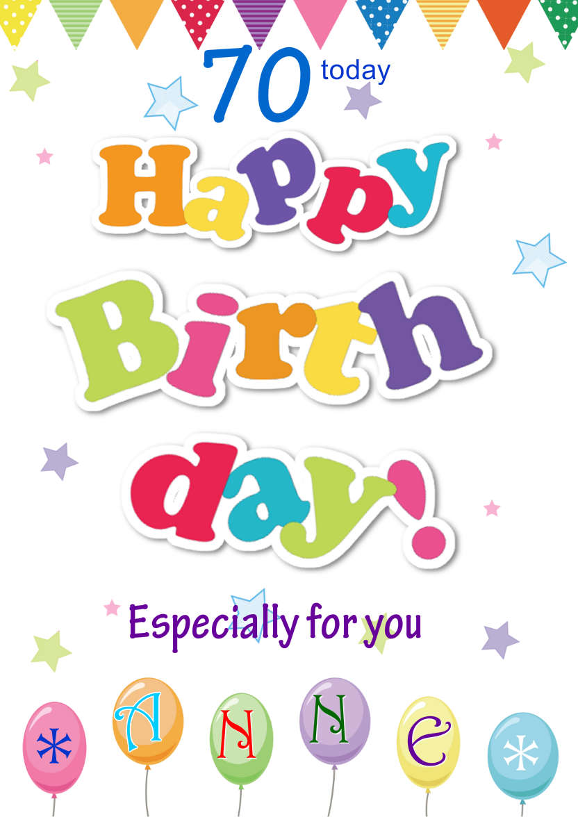 Happy Birthday to You - card made with Crafty Bob's Card Creator