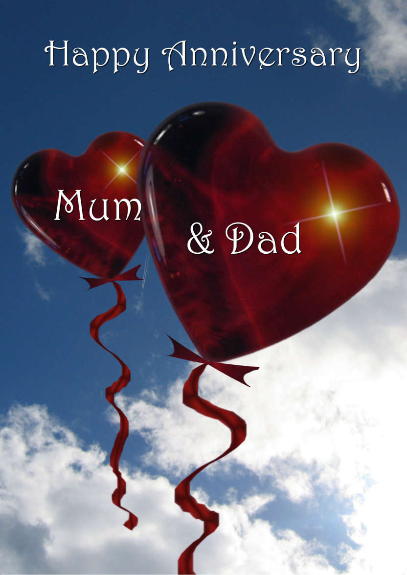Love Balloons - card made with Crafty Bob's Card Creator