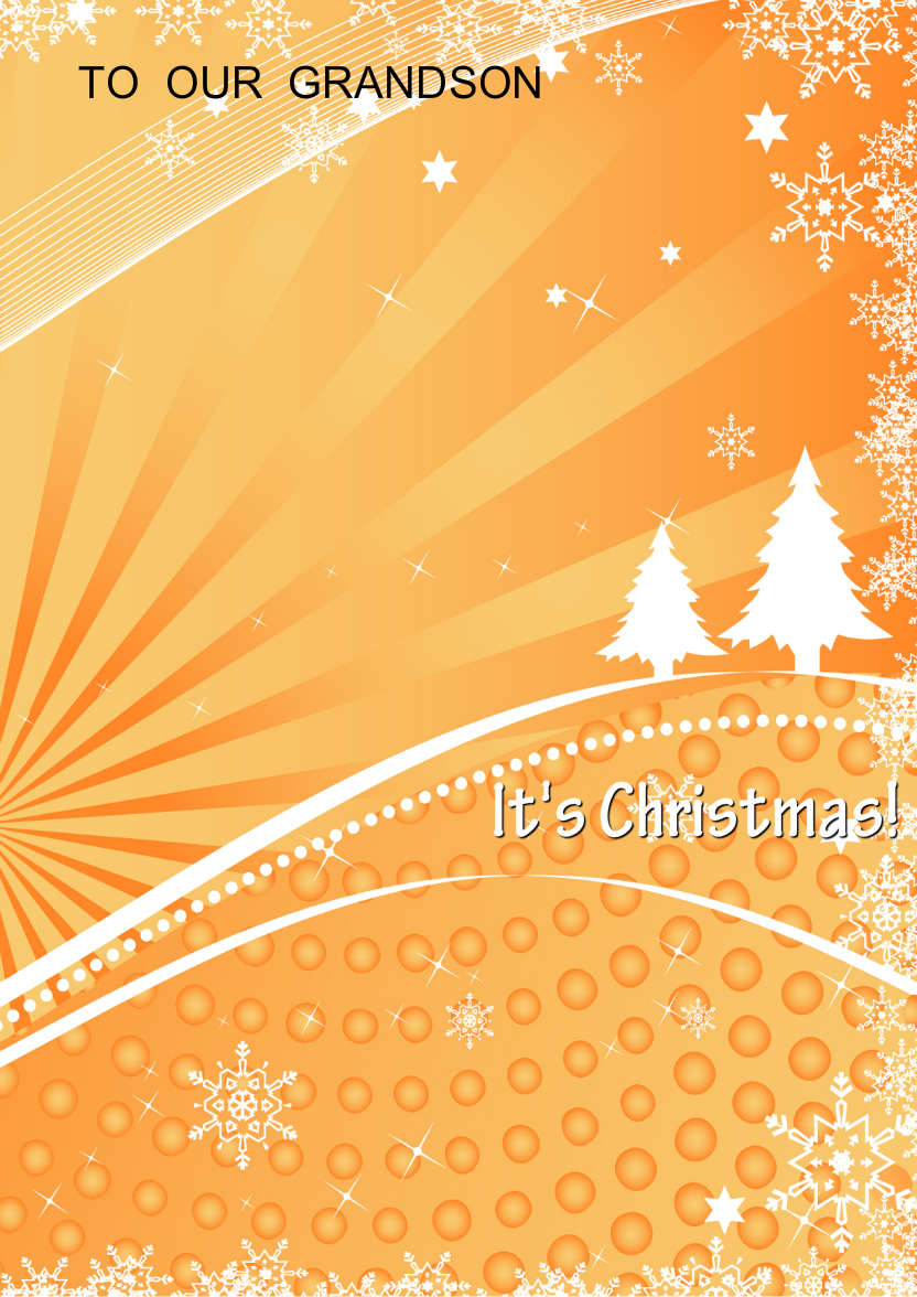 Christmas Snowburst - card made with Crafty Bob's Card Creator