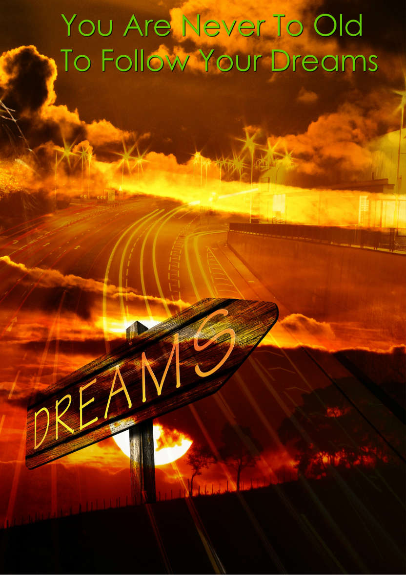 Dreams - card made with Crafty Bob's Card Creator