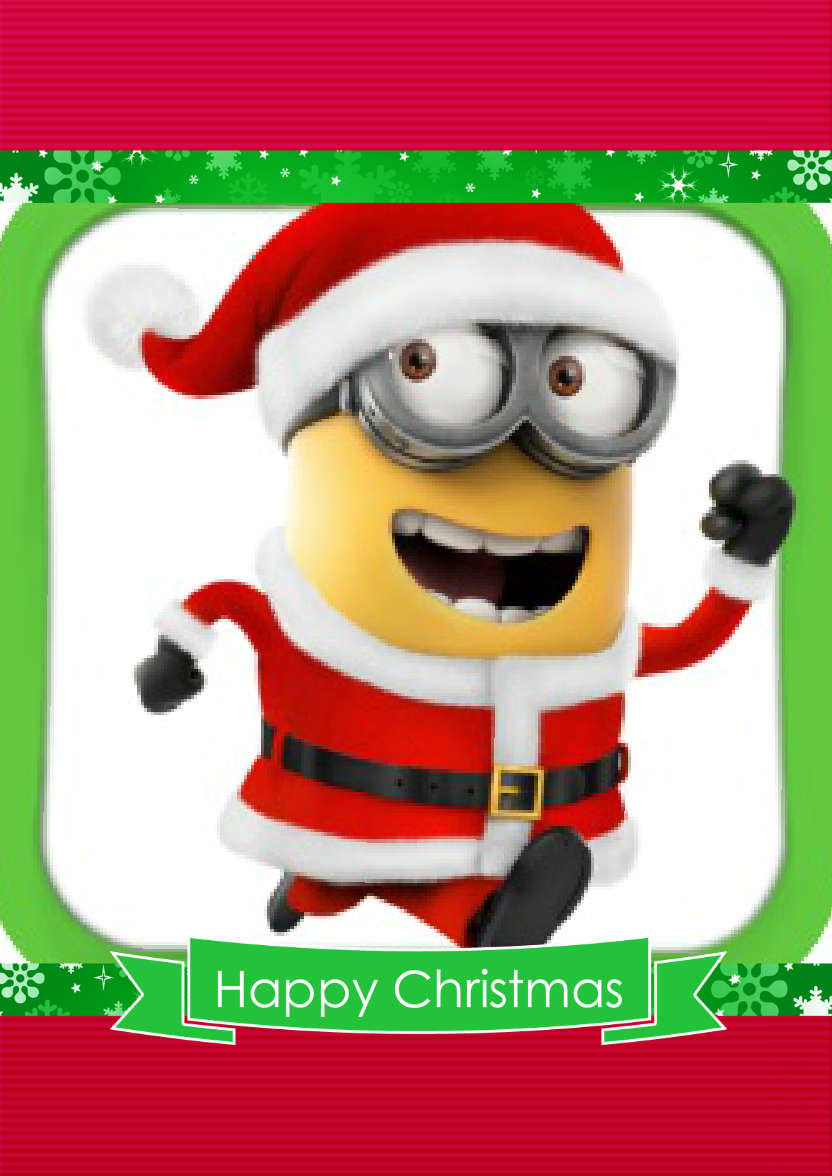 Christmas Frame Card - card made with Crafty Bob's Card Creator