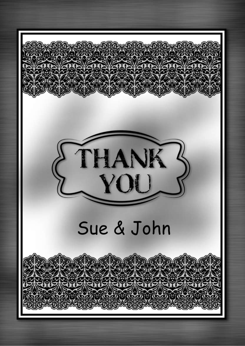 Black Lace - card made with Crafty Bob's Card Creator